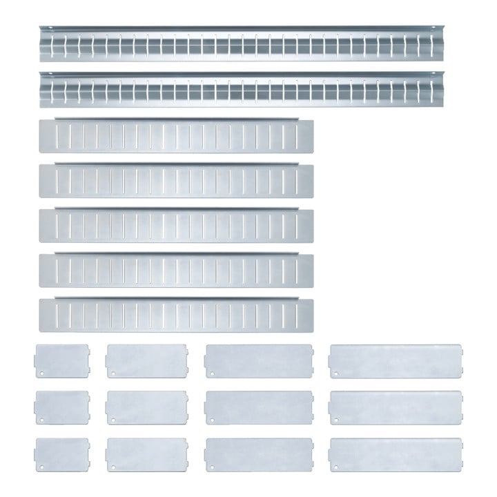 KS Tools Jeu de compartiments pour tiroir, 23 pcs.