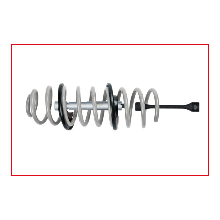 KS Tools Jeu de compresseurs de ressorts télescopiques universels pour ressorts intérieurs, 9 pcs.