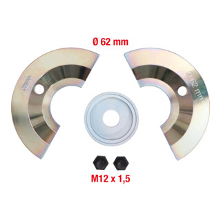 KS Tools Jeu de coquilles complémentaires 5 pcs. pour Ø 62 mm