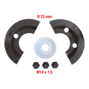 KS Tools Jeu de coquilles complémentaires 6 pcs. pour Ø 72 mm