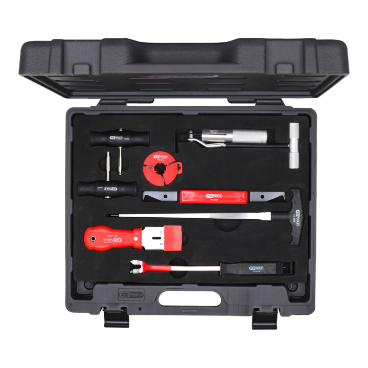 KS Tools Jeu de démontage pour pare-brise, 8 pcs.
