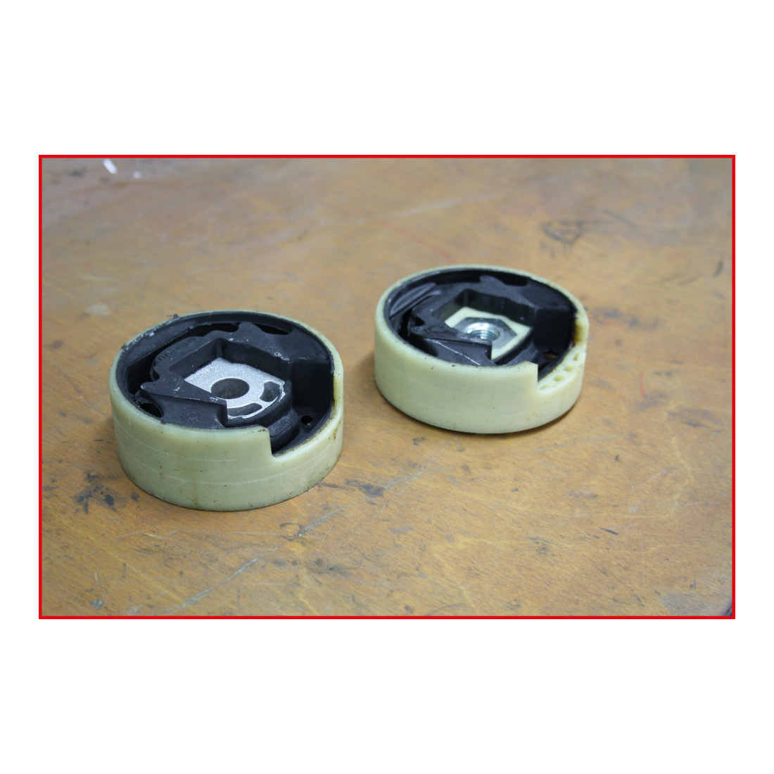 KS Tools Jeu de doubles silentblocs pour VAG, 3 pcs.