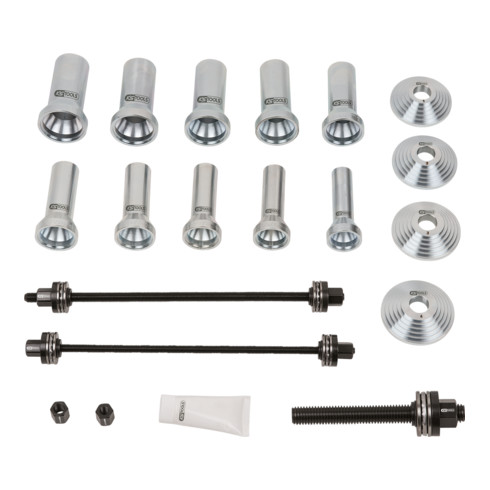 KS Tools Jeu de douilles de pression étagées, 22 pcs.