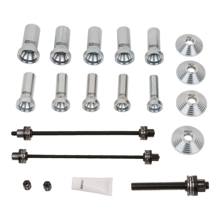 KS Tools Jeu de douilles de pression étagées, 22 pcs.