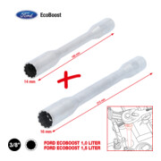 KS Tools Jeu de douilles pour bougies d’allumage 3/8" pour moteurs EcoBoost, 2 pcs
