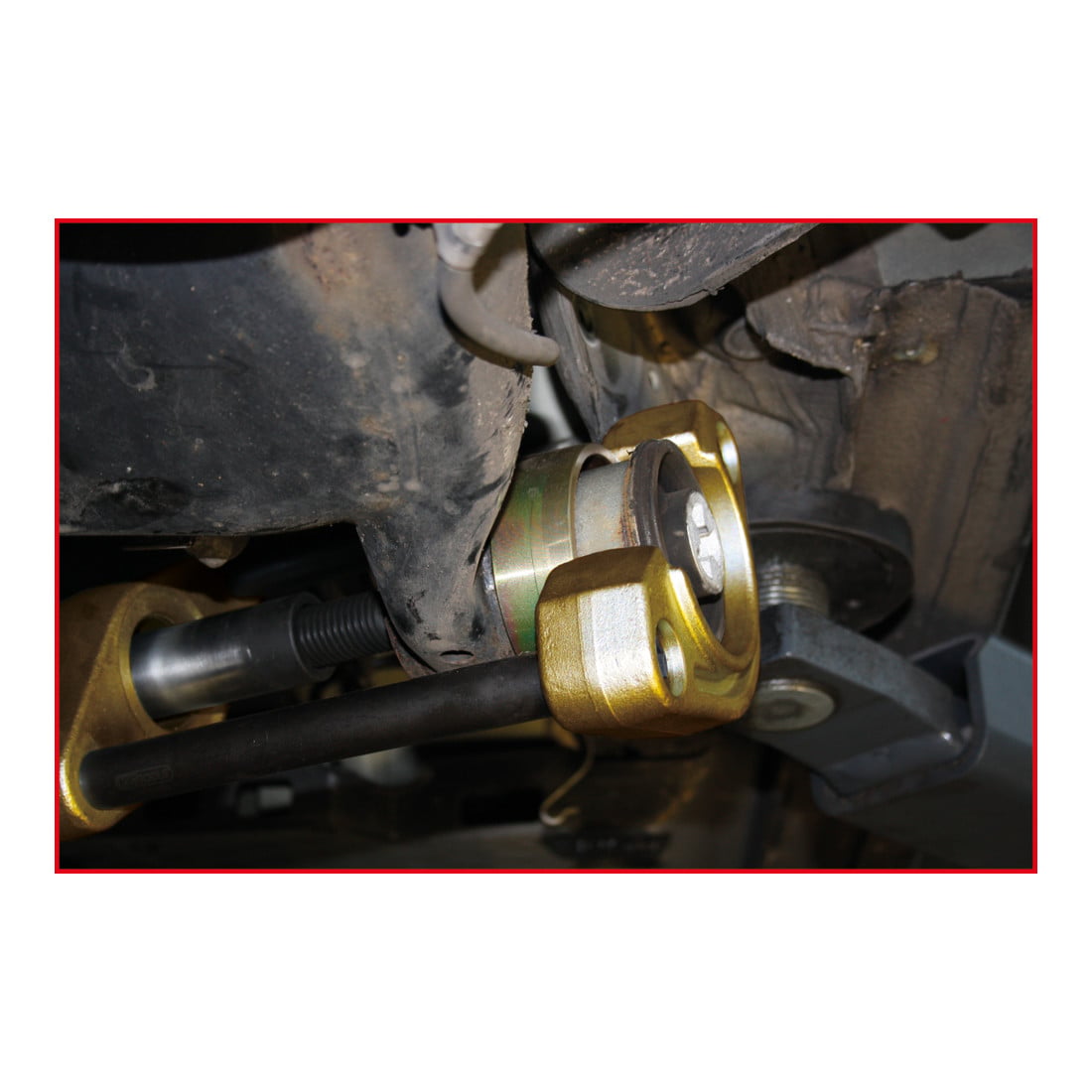 KS Tools Jeu de douilles pour silents blocs arrière pour Volkswagen/Audi/Seat/Škoda, 4 pcs.
