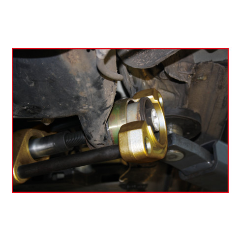 KS Tools Jeu de douilles pour silents blocs arrière pour Volkswagen/Audi/Seat/Škoda, 4 pcs.