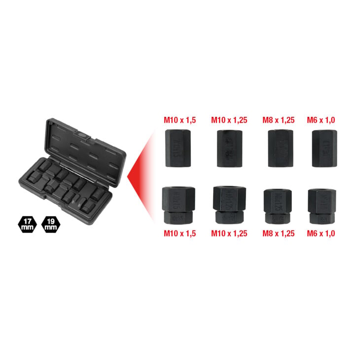 KS Tools Jeu de d'outils d'extraction et d'insertion de douilles, 12 pcs.