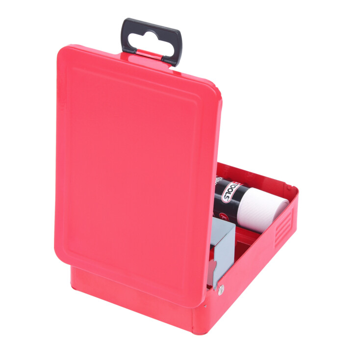 KS Tools Jeu de forets aléseurs coniques HSS, en box métal 4 pcs.