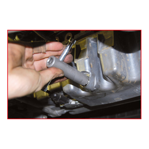 KS Tools Jeu de fraises à surfacer pour socle d'étanchéité de bouchons de vidange, 6 pcs