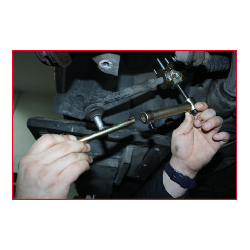 KS Tools Jeu de gabarits pour biellettes de direction, 9 pcs.