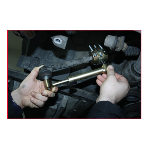 KS Tools Jeu de gabarits pour biellettes de direction, 9 pcs.