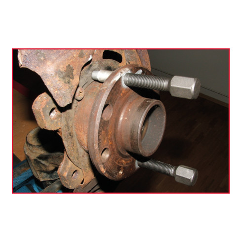 KS Tools Jeu de moyeux de roues+roulements 19pcs.