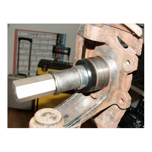 KS Tools Jeu de moyeux de roues+roulements 19pcs.