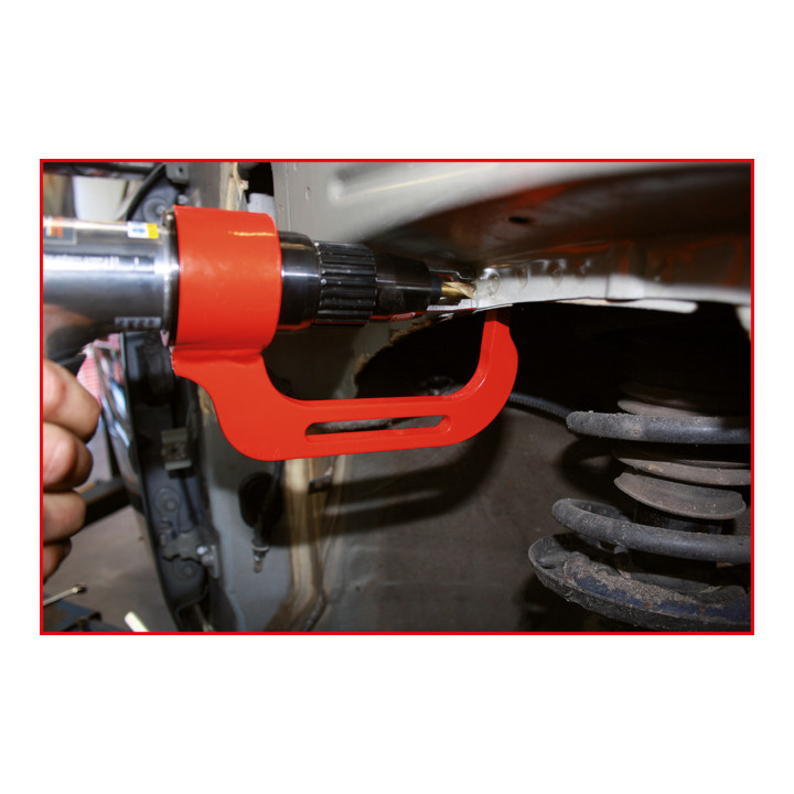KS Tools Jeu de perceuses à points de soudure pneumatiques Fastdrill, 3 pcs.