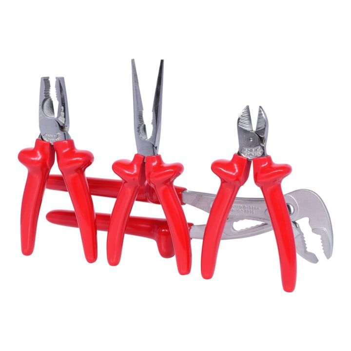 KS Tools Jeu de pinces 1000V, 4 pcs modèle 1