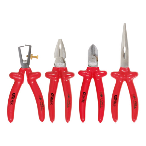 KS Tools Jeu de pinces 1000V, 4 pcs modèle 2