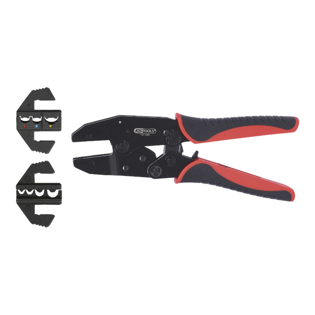 KS Tools Jeu de pinces à sertir, 3 pcs.