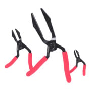 KS Tools Jeu de pinces de déconnexion de flexible en continu, coudées, 3 pcs.-1