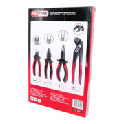 KS Tools Jeu de pinces ERGOTORQUE, 4 pcs.-4