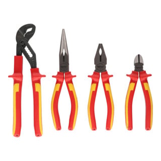 KS Tools Jeu de pinces ERGOTORQUE VDE, 4 pzs. variante 1