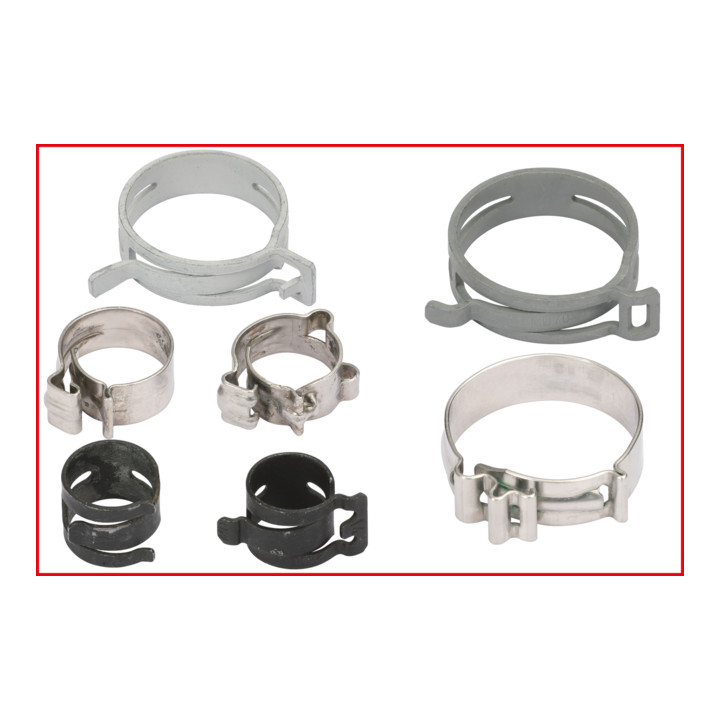 KS Tools Jeu de pinces pour colliers auto-serrants, 4 pcs.