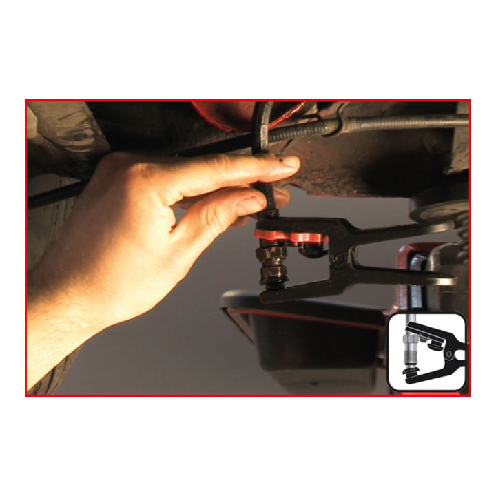 KS Tools Jeu de pinces pour conduites ALLinONE, Ø 4,75-14mm, pack de 2