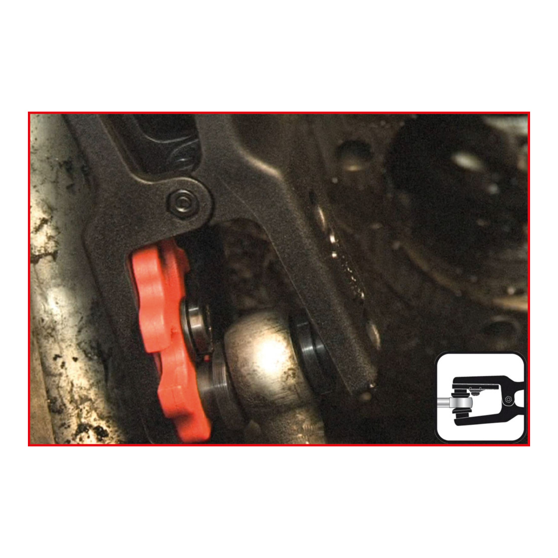 KS Tools Jeu de pinces pour conduites ALLinONE, Ø 4,75-14mm, pack de 2