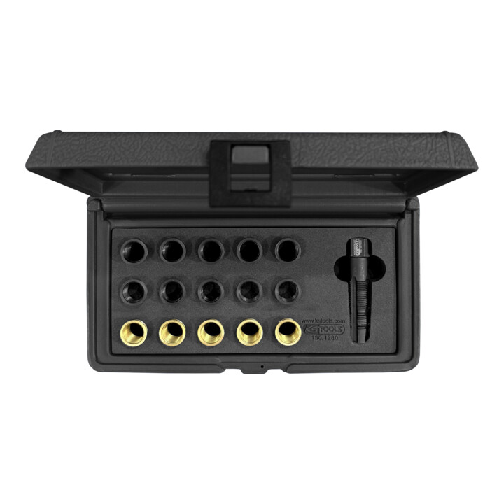 KS Tools Jeu de réparation bougie d'allumage 16-pcs.