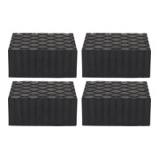 KS Tools Jeu de supports en caoutchouc universel pour plate-forme de levage, 160x120x70 mm, 4 pcs.