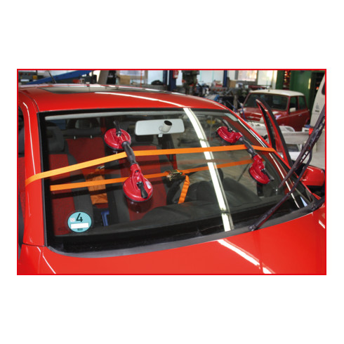 KS Tools Jeu de ventouses doubles pour pare-brise 3p