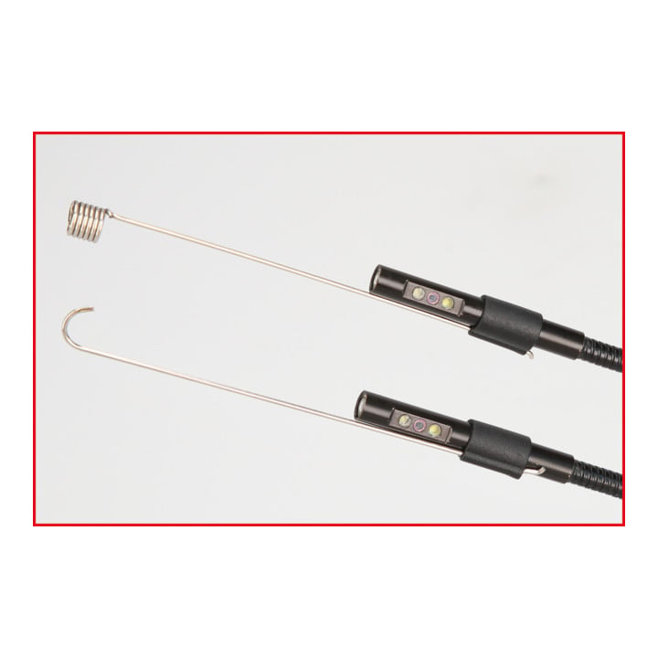 KS Tools Jeu de vidéoscope HD de diamètre 4,5 mm 0 degré et 90 degrés Sonde de caméra frontale HD, réversible, 7 pièces