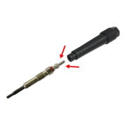 KS Tools Jeu d'extracteur de bougies de préchauffage avec marteau à inertie, 4 pcs.-5