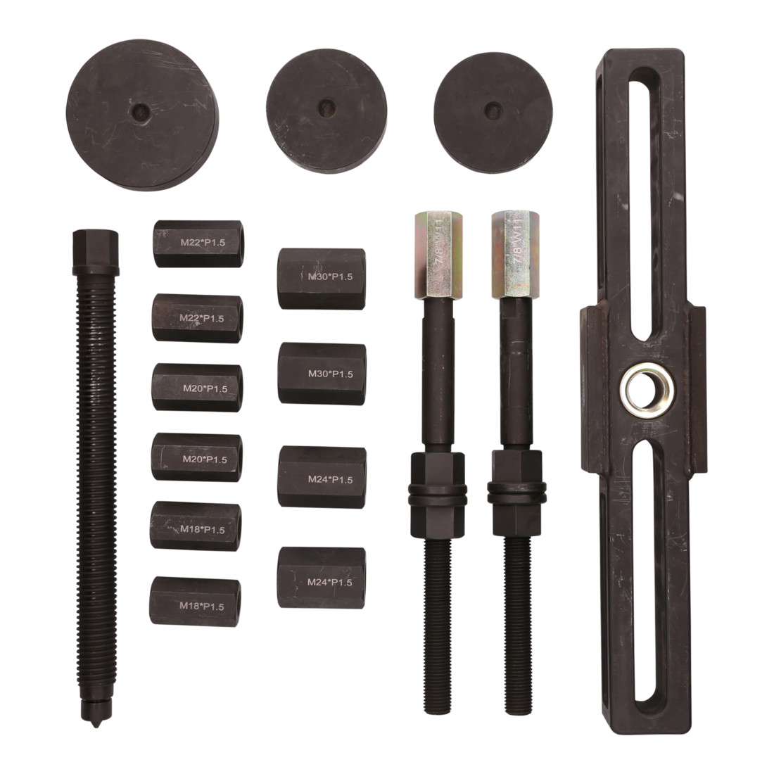 KS Tools Jeu d'extracteurs de moyeu de roue universel, 27 pcs.