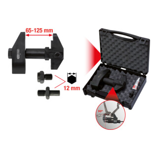 KS Tools Jeu d'extracteurs de vis de blocage