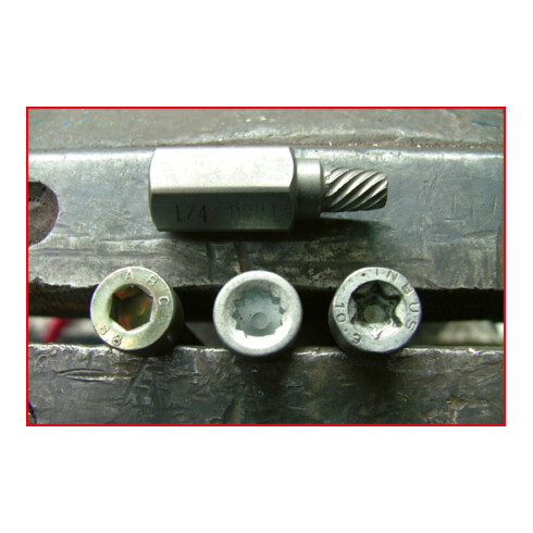 KS Tools Jeu d'extracteurs pour vis creuses, 15pcs.