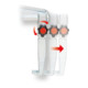 KS Tools Jeu d'extracteurs universels à serrage rapide, 7 pcs. 50-160 mm