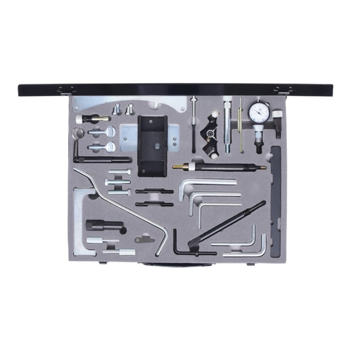 KS Tools Jeu d'outils de calage universels pour pompes d'injection de moteurs à essence et diesel, 41 pcs.