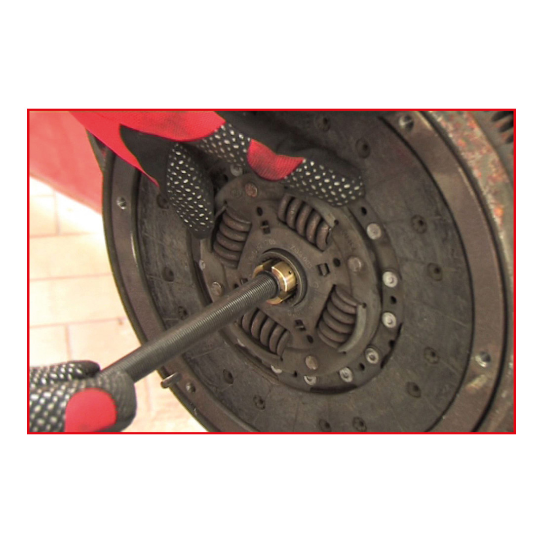 KS Tools Jeu d'outils de centrage d'embrayage universel Ø 15,0 26,0 mm, 19 pcs.