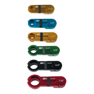 KS Tools Jeu d'outils de démontage pour raccords de climatisation, 7 pcs.