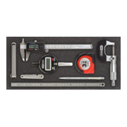 KS Tools Jeu d'outils de mesure, 8 pièces, dans 1/3 de la plaquette du système-1