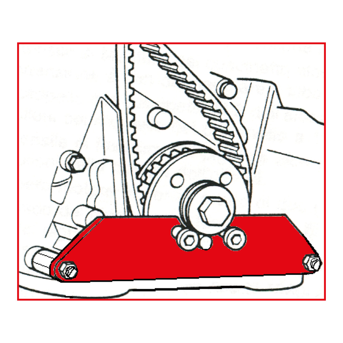 KS Tools Jeu d'outils de réglage moteur pour Alfa Romeo / Fiat / Lancia, 36 pcs.
