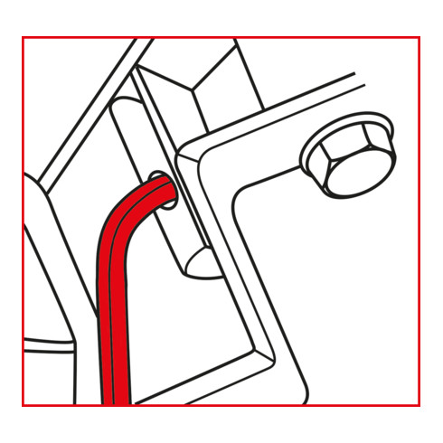 KS Tools Jeu d'outils de réglage moteur pour Alfa Romeo / Fiat / Lancia, 6 pcs.