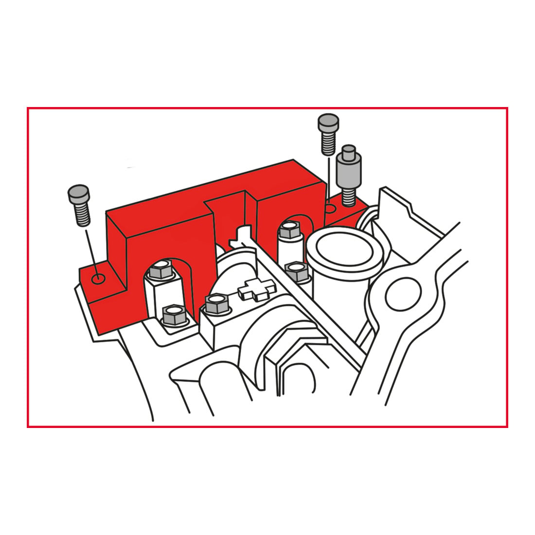 KS Tools Jeu d'outils de réglage moteur pour BMW, 14 pcs.