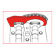 KS Tools Jeu d'outils de réglage moteur pour BMW / Mini, 6 pcs.-5