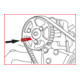 KS Tools Jeu d'outils de réglage moteur pour Fiat / PSA, 15 pcs.-5