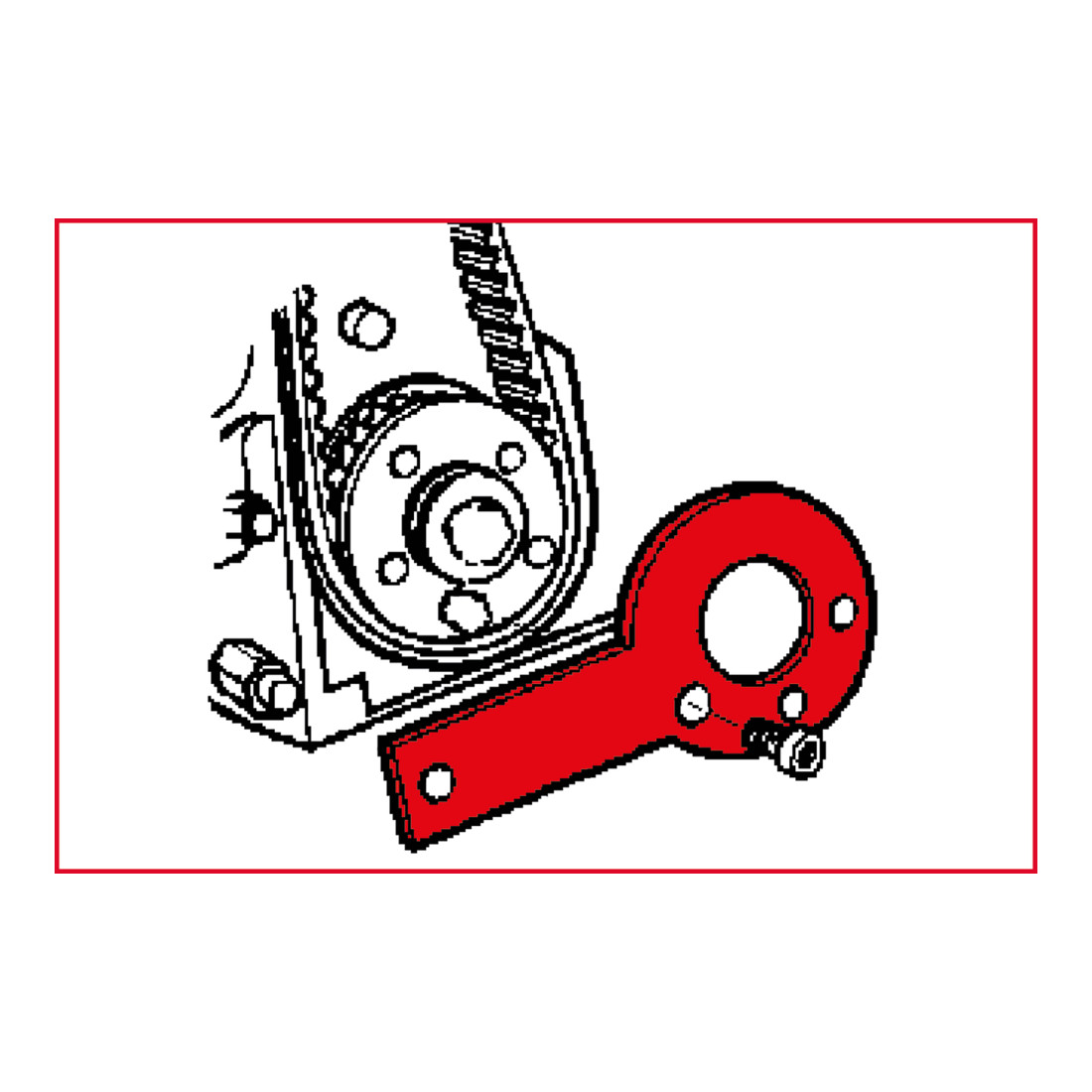 KS Tools Jeu d'outils de réglage moteur pour GM / Opel / Saab, 11 pcs.