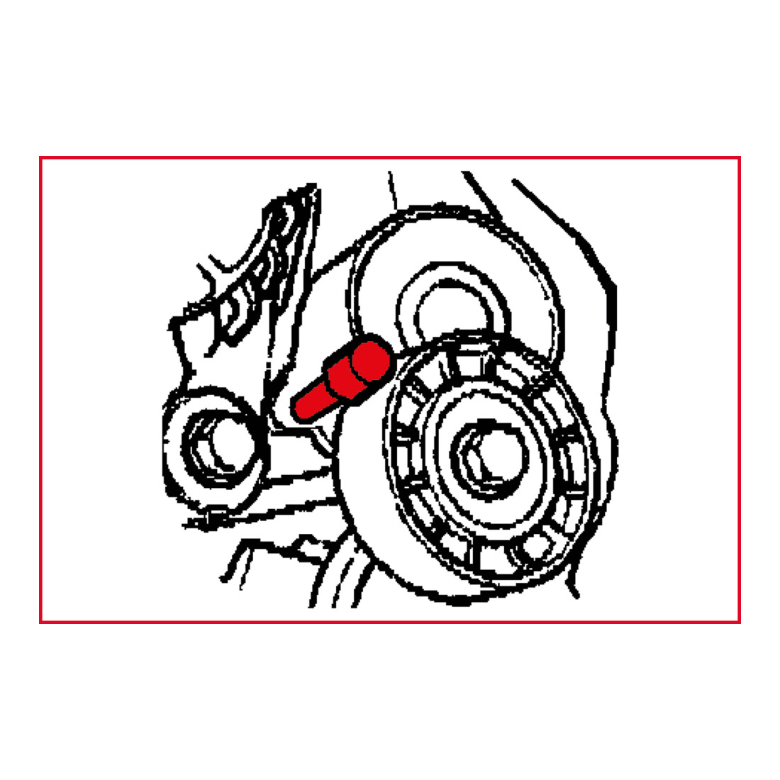KS Tools Jeu d'outils de réglage moteur pour GM / Opel / Saab, 11 pcs.