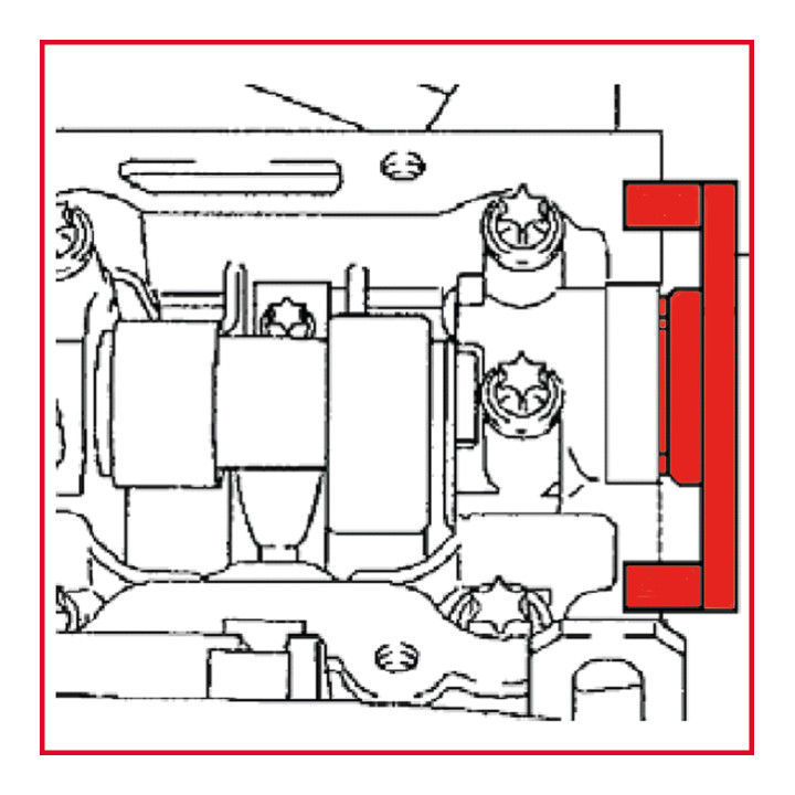 KS Tools Jeu d'outils de réglage moteur pour GM / Opel / Saab, 5 pcs.