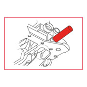 KS Tools Jeu d'outils de réglage moteur pour Nissan / Opel / Renault, 15 pcs.-4